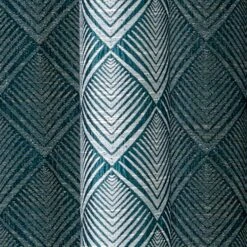 Rideau-VERONE -Intérieure Décoration Magasin 385085 rideau verone coloris bleu paon 140 x 260cm