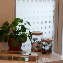 Revêtement Adhésif Vitrostatique-BLOCKS 67,5 Cm