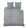 Parure De Lit En Jersey-TOM -Intérieure Décoration Magasin 417313 parure de lit en jersey tom coloris gris chine 240 x 220cm