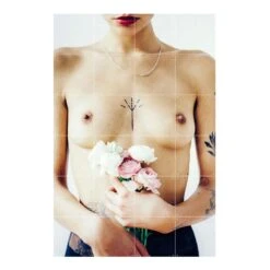 IXXI-Panneau Décoratif-FLOWERS & TIGHTS