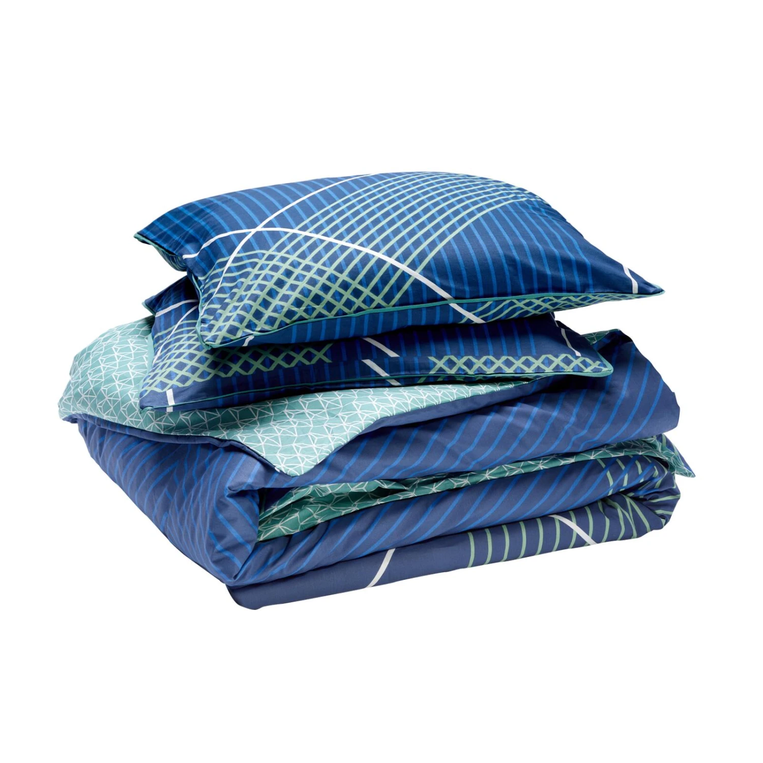 Parure De Lit En Toile De Coton-NEON 3 Parure De Lit En Toile De Coton-NEON