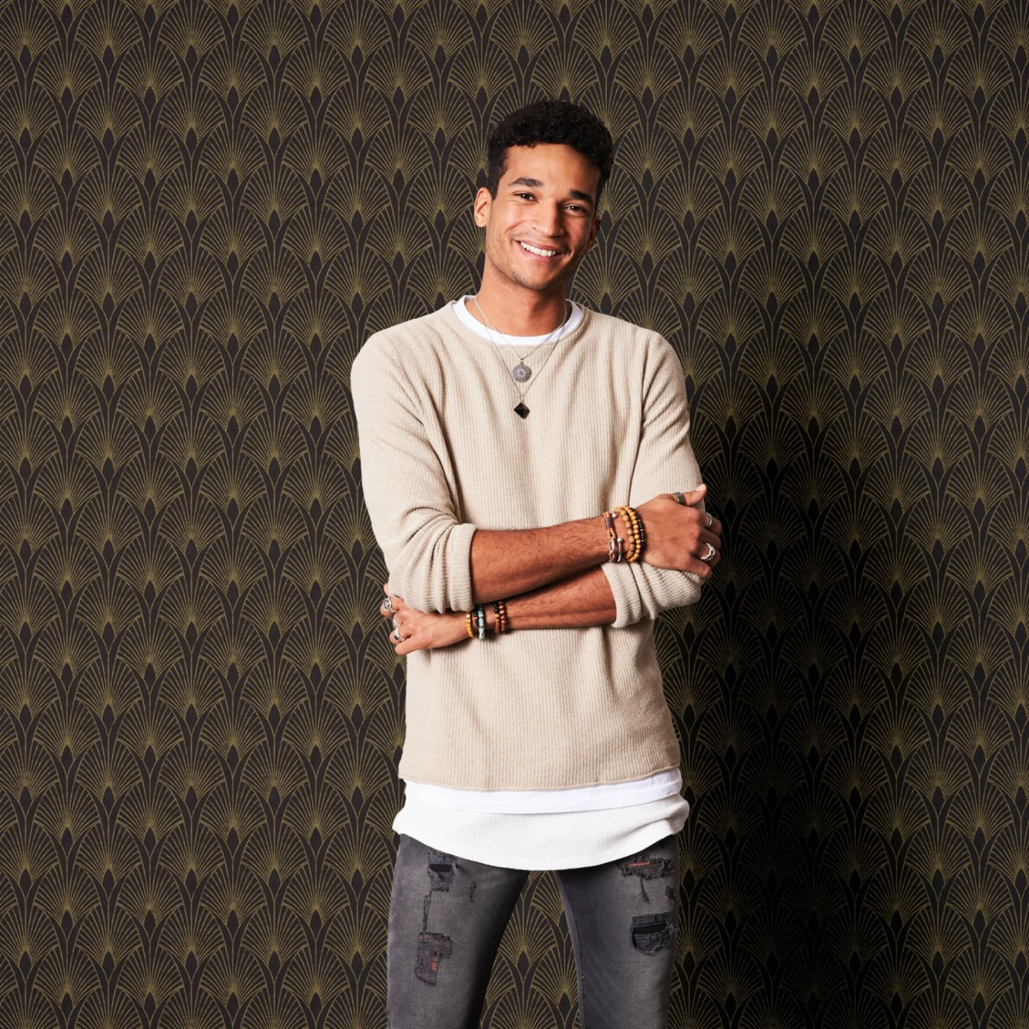 Papier Peint Intissé-ANDREW X NEW WALLS 4 Papier Peint Intissé-ANDREW X NEW WALLS – Image 2