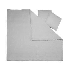 Parure De Lit En Jersey-TOM -Intérieure Décoration Magasin 487566 parure de lit en jersey tom coloris gris chine 240 x 220cm