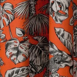 Rideau-ZIRTA -Intérieure Décoration Magasin 489685 rideau zirta coloris terre brulee 140 x 240cm