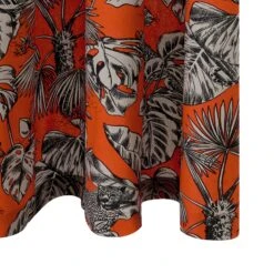 Rideau-ZIRTA -Intérieure Décoration Magasin 489690 rideau zirta coloris terre brulee 140 x 240cm