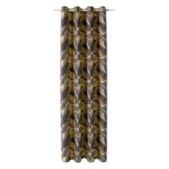 Rideau-SUMATRA -Intérieure Décoration Magasin 495422 rideau sumatra coloris safran 135 x 245cm