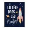 4MURS-Toile Imprimée Phosphorescente-ASTRONAUT