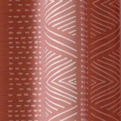 Rideau-ESSAOUIRA -Intérieure Décoration Magasin 501120 rideau essaouira coloris terracotta 140 x 260cm