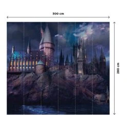 Poster Extra Large-HARRY POTTER L’ECOLE DES SORCIERS -Intérieure Décoration Magasin 565624 poster extra large harry potter l ecole des sorciers 300 x 280cm