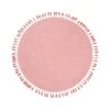 Tapis-SANA -Intérieure Décoration Magasin 566985 tapis sana coloris rose clair 90 x 90cm