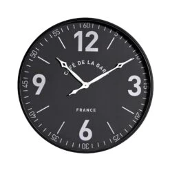 4MURS-Horloge-CAFE DE LA GARE