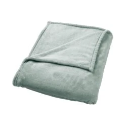 Plaid-TILLIE -Intérieure Décoration Magasin 632655 plaid tillie coloris vert jade