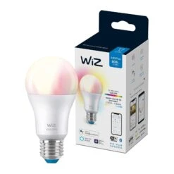 Ampoule-LED WIZ STANDARD E27 COLOR 60W 1PF/6 -Intérieure Décoration Magasin 632903 ampoule led wiz standard e27 color 60w 1pf 6 coloris blanc