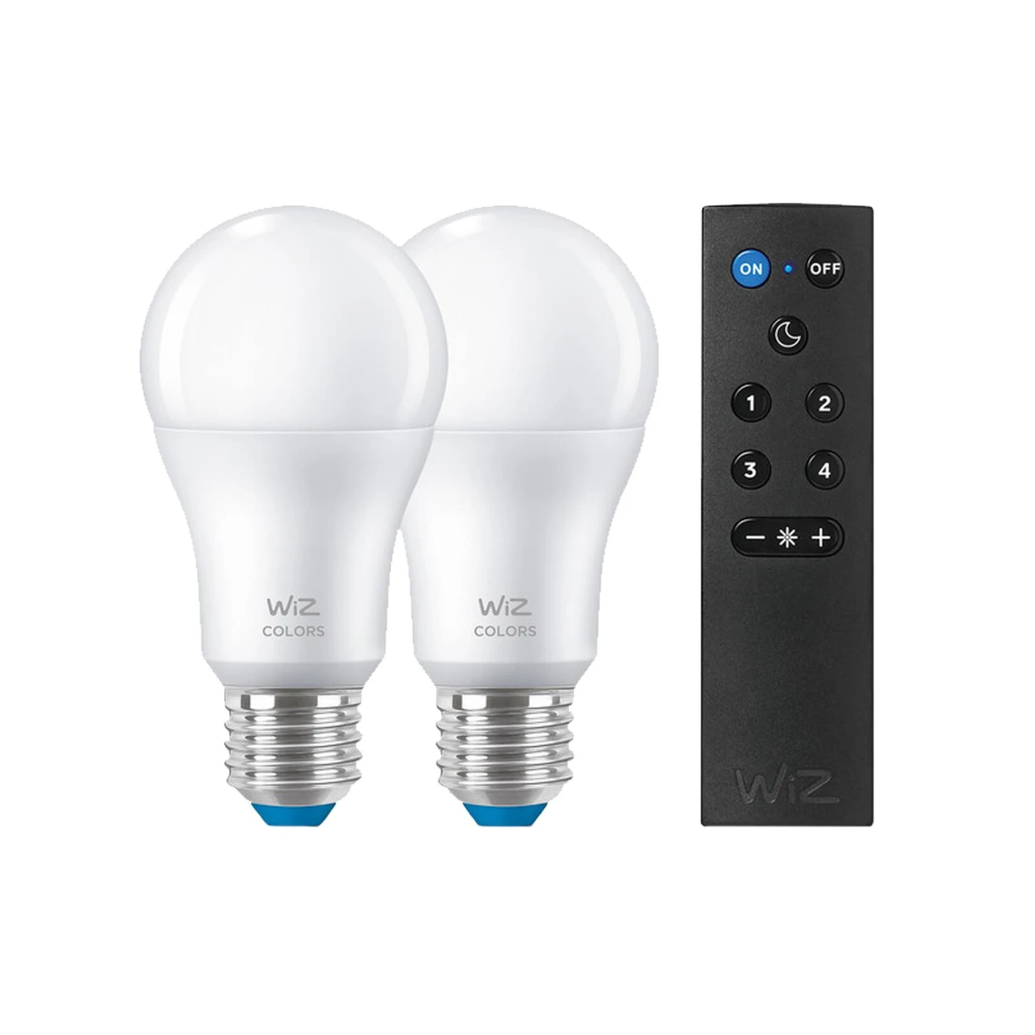 Ampoule-WIZ STARTERKIT 2 STANDARD E27 COLOR 60W + REMOTE 3PF/6 3 Ampoule-WIZ STARTERKIT 2 STANDARD E27 COLOR 60W + REMOTE 3PF/6