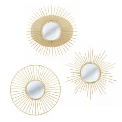 Miroir En Métal-GOLDENSUN