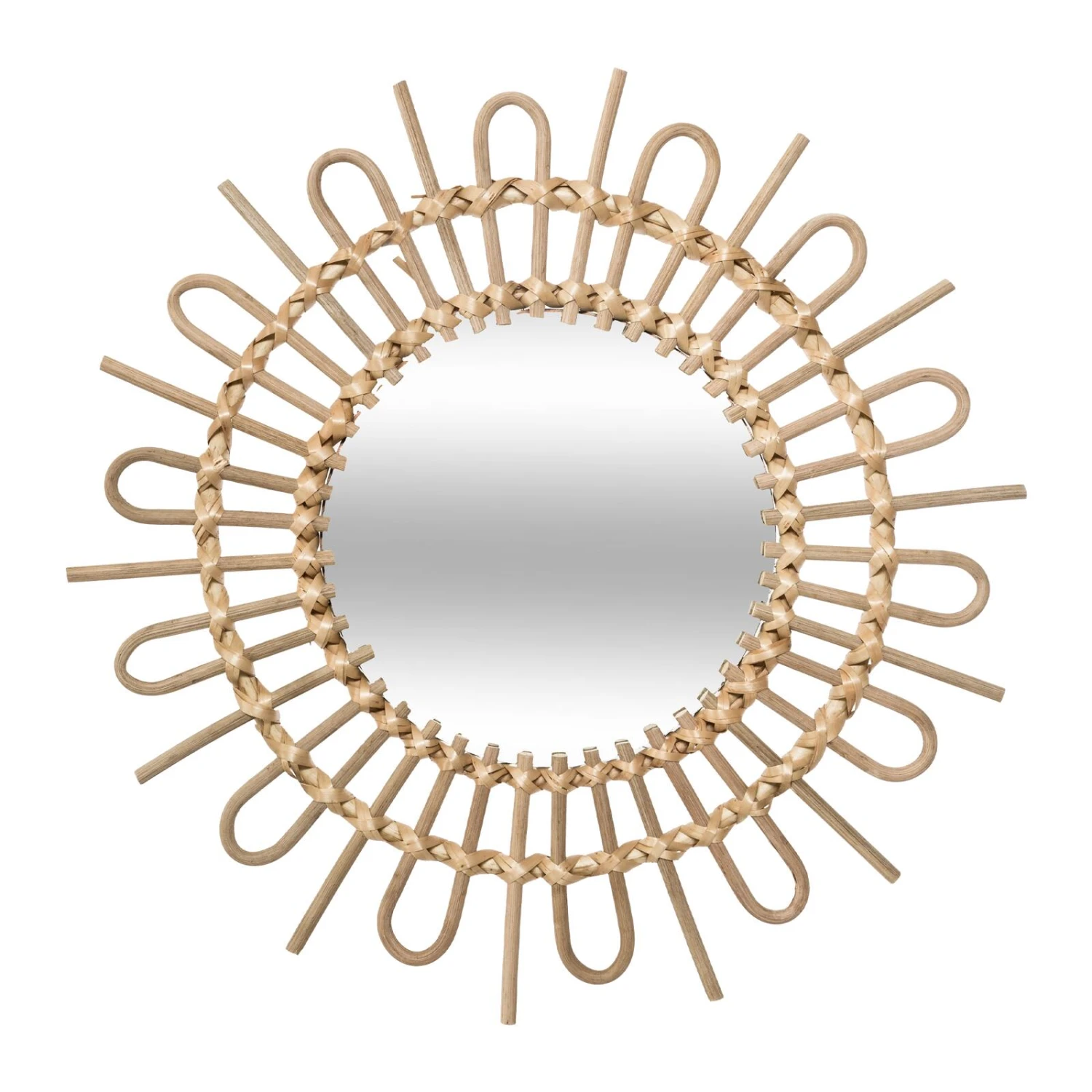 Miroir En Rotin-SOLIS 3 Miroir En Rotin-SOLIS
