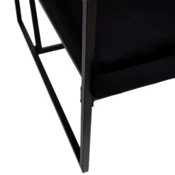 Atmosphera-Fauteuil-JOHN -Intérieure Décoration Magasin 670133 fauteuil john coloris noir