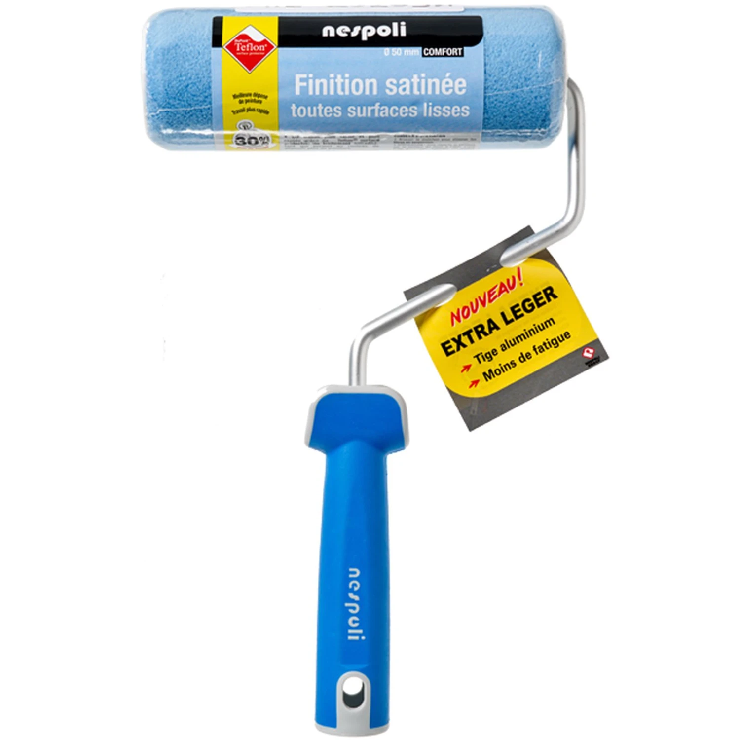 Nespoli-Rouleau Peinture Téflon Finition Satin 18 Cm 3 Nespoli-Rouleau Peinture Téflon Finition Satin 18 Cm