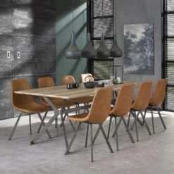 ZIJLSTRA-Chaise-ZIGGY -Intérieure Décoration Magasin 689908 chaise ziggy coloris cognac