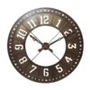 4MURS-Horloge En Métal-ANDY -Intérieure Décoration Magasin 692597 horloge en metal andy coloris brun