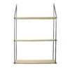 Etagère-HAYDEN 2 Etagère-HAYDEN -Intérieure Décoration Magasin 739109 etagere hayden coloris noir et brun