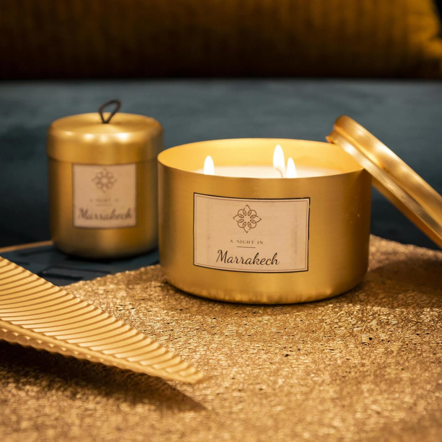 Bougie Parfumée-GOLDEN DREAM 4 Bougie Parfumée-GOLDEN DREAM – Image 2