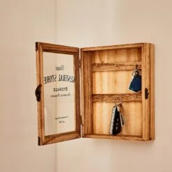 Armoire à Clés-GENERAL STORE -Intérieure Décoration Magasin 908841 armoire a cles general store coloris bois