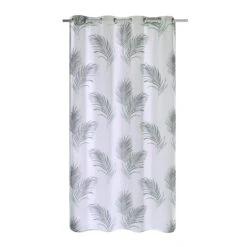 Voilage-OMBRA -Intérieure Décoration Magasin 914494 voilage ombra coloris vert tilleul 140 x 240cm