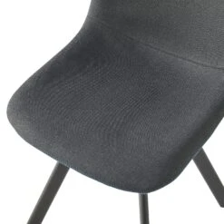4MURS-Chaise-CARYL 10 4MURS-Chaise-CARYL -Intérieure Décoration Magasin 952105 chaise caryl coloris gris fonce surpiqure bleu