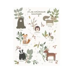4MURS-Tableau-LES ANIMAUX SAUVAGES