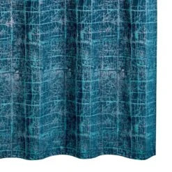 Rideau-ERZA -Intérieure Décoration Magasin 995125 rideau erza coloris petrole 140 x 260cm